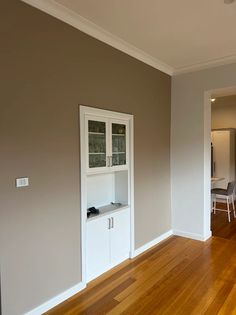 Interior Feature Wall & Cabinetry