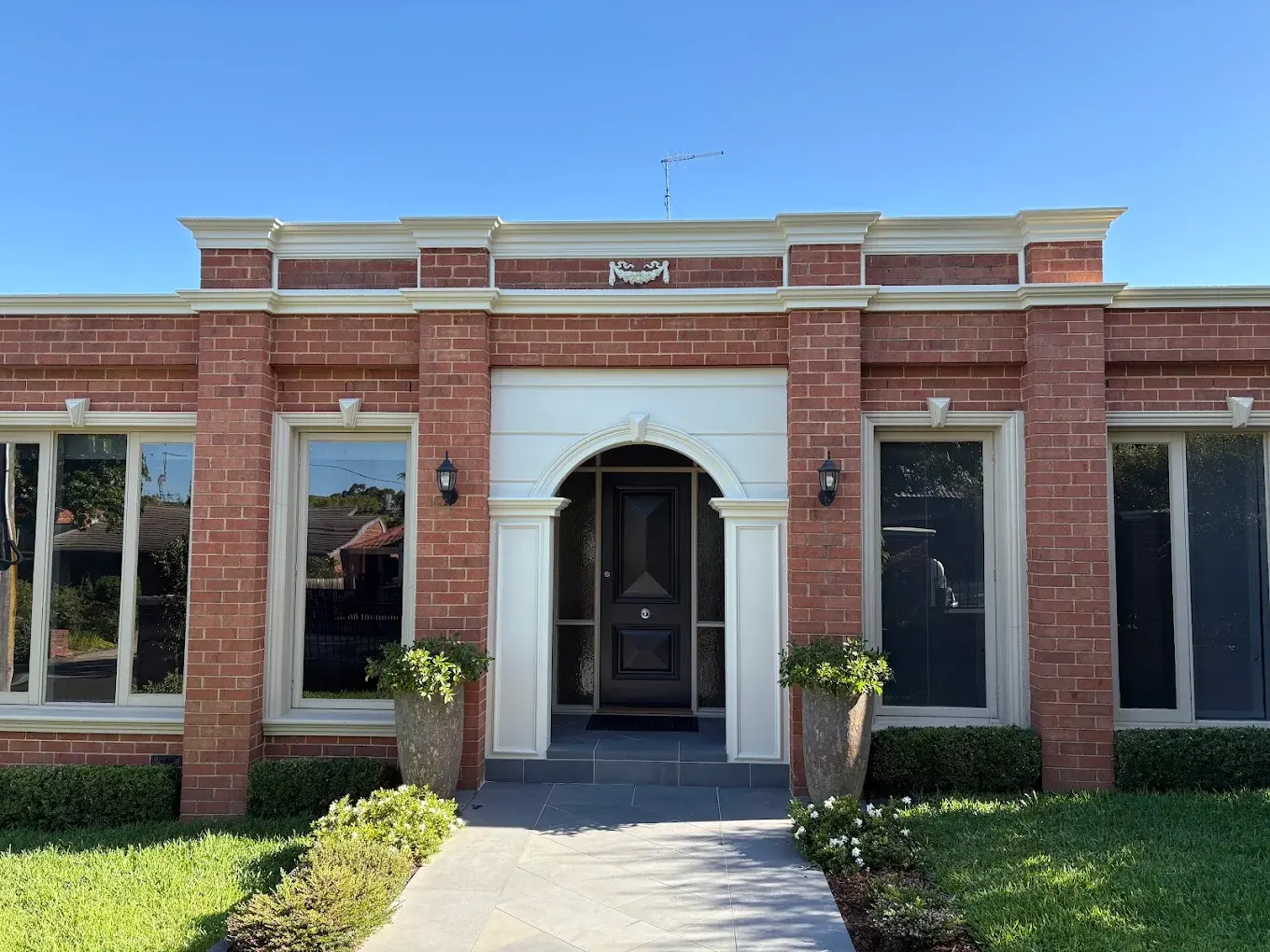 Brick Facade & Entry Restoration