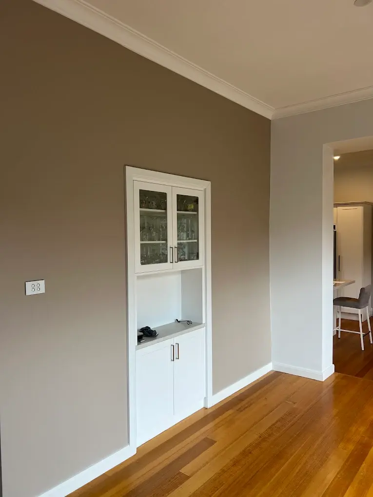 Interior Feature Wall & Cabinetry