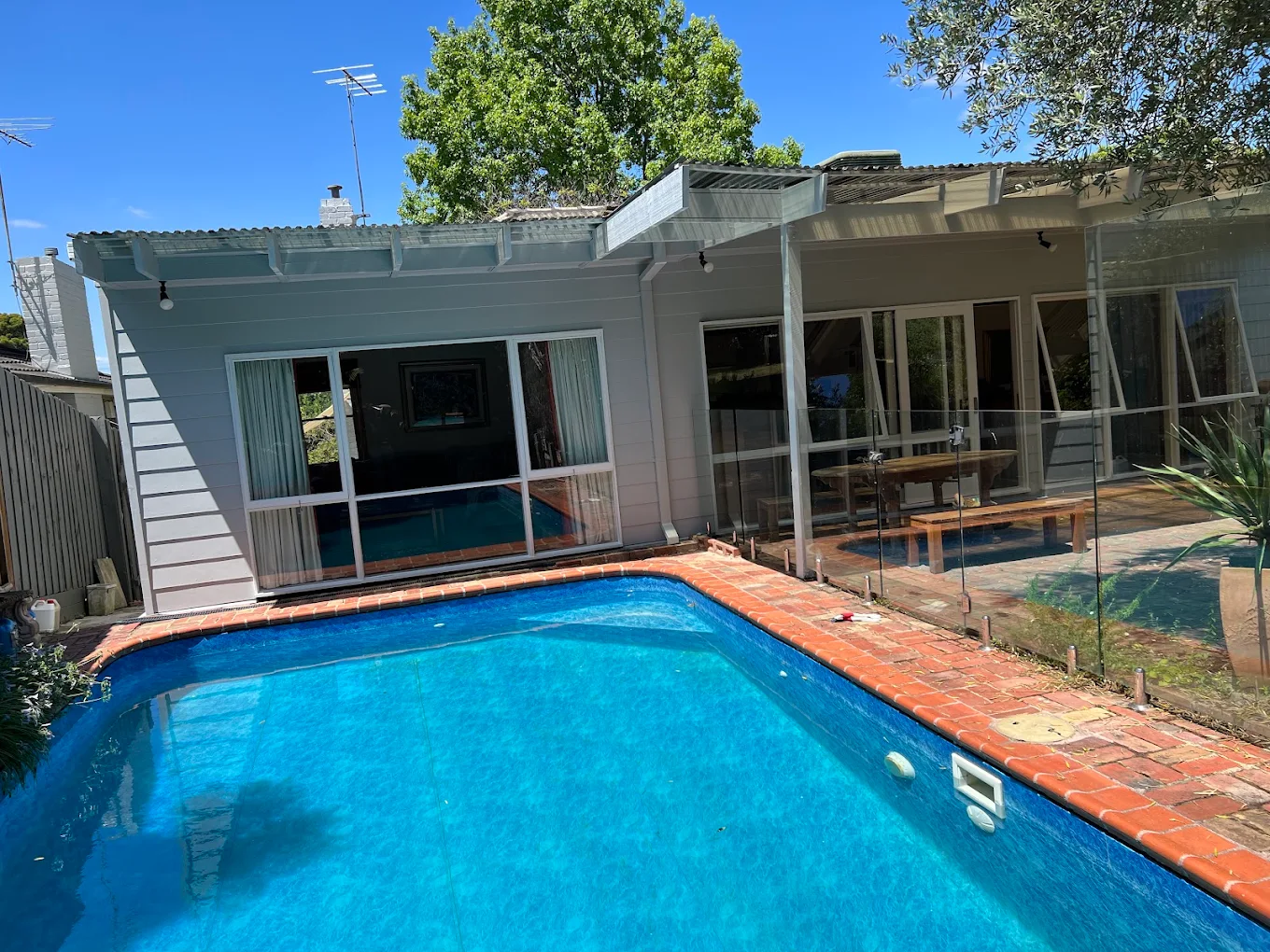 Poolside Exterior Repaint